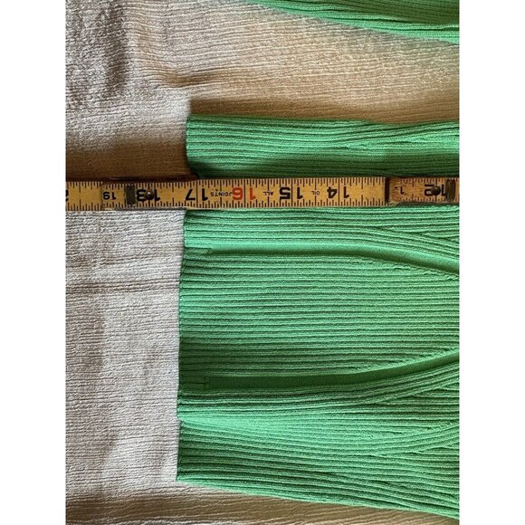 Express Mint V-Neck Sweater - Picture 8 of 13